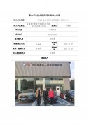 兰州丰易达丰田汽车销售服务有限公司定期检测信息公示表